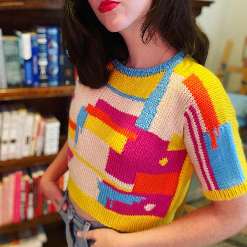 Abstract Sweater